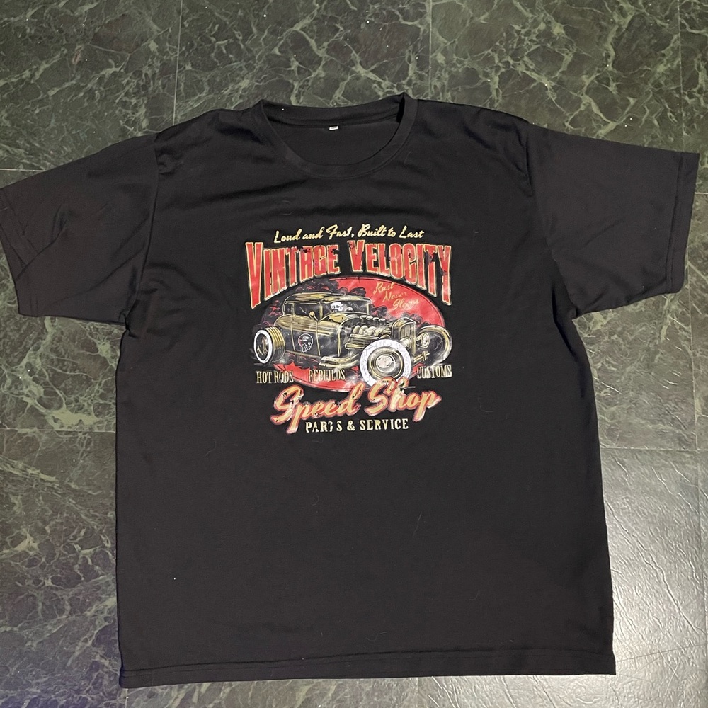 Vintage dry fit vehicle tee brand new